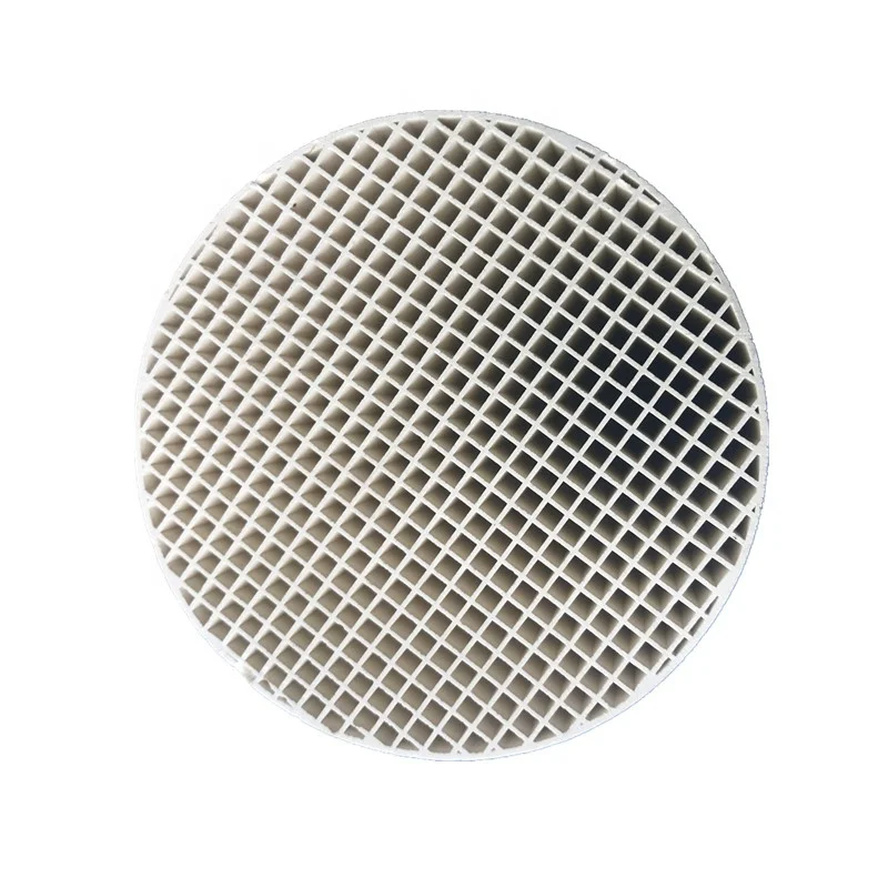 100mm 200cpsi Alumina Cordierite Honeycomb ceramic Substrate Catalyst