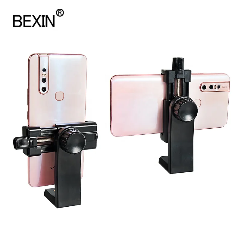  Зажим для мобильного телефона BEXIN 360 Вращающийся на градусов кронштейн мини-штатив