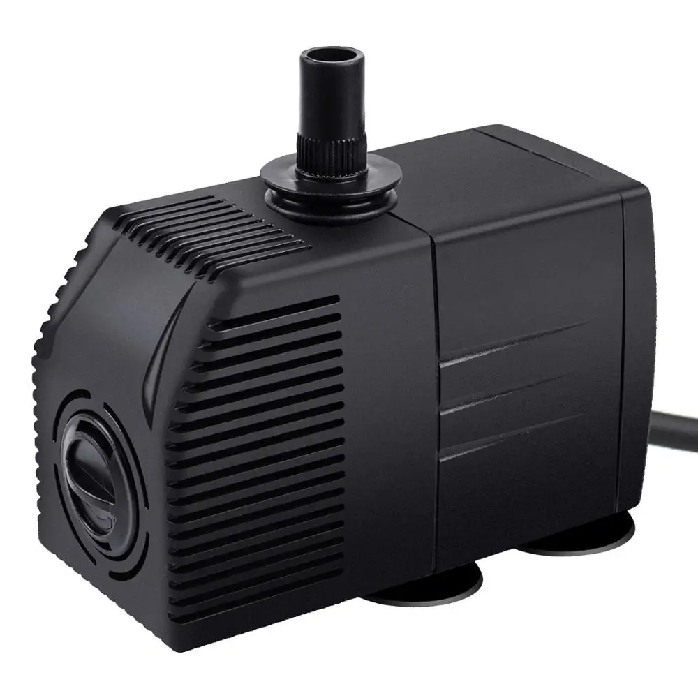 Pond Pump with Filters JR-3500F 60W Jier Flow Fountain Electric Submersible Water Cooler Pump with 15ft length wire