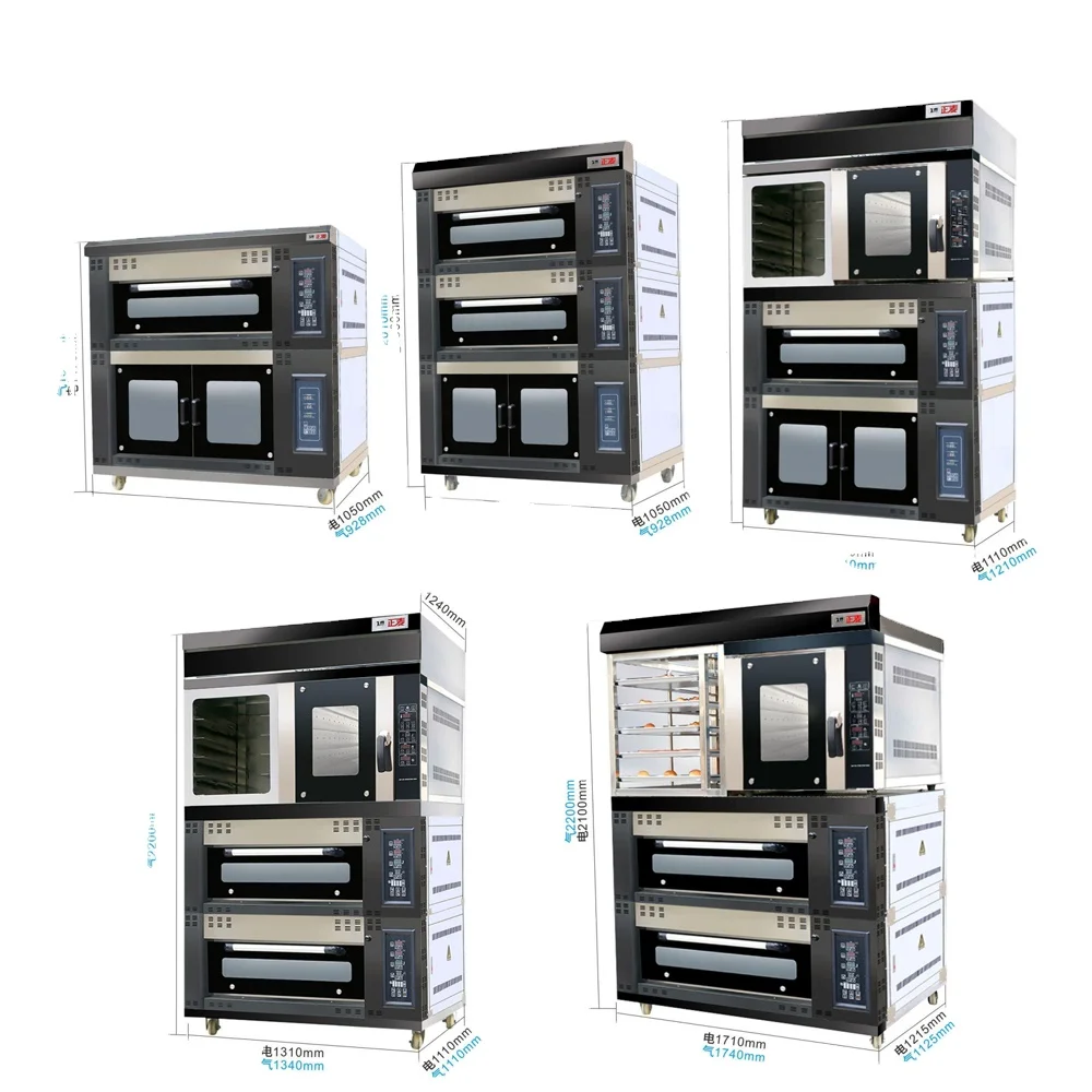 Bakery Equipment Sales Supplies Price Industrial Baking Machine Electric Gas Automatic Bread Baking Oven