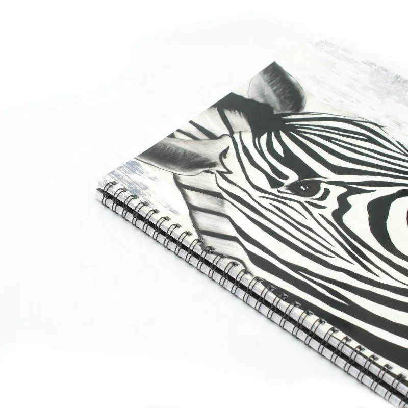 A4 zebra cuadernos espiral De chinos cuadernos escolares al por mayor