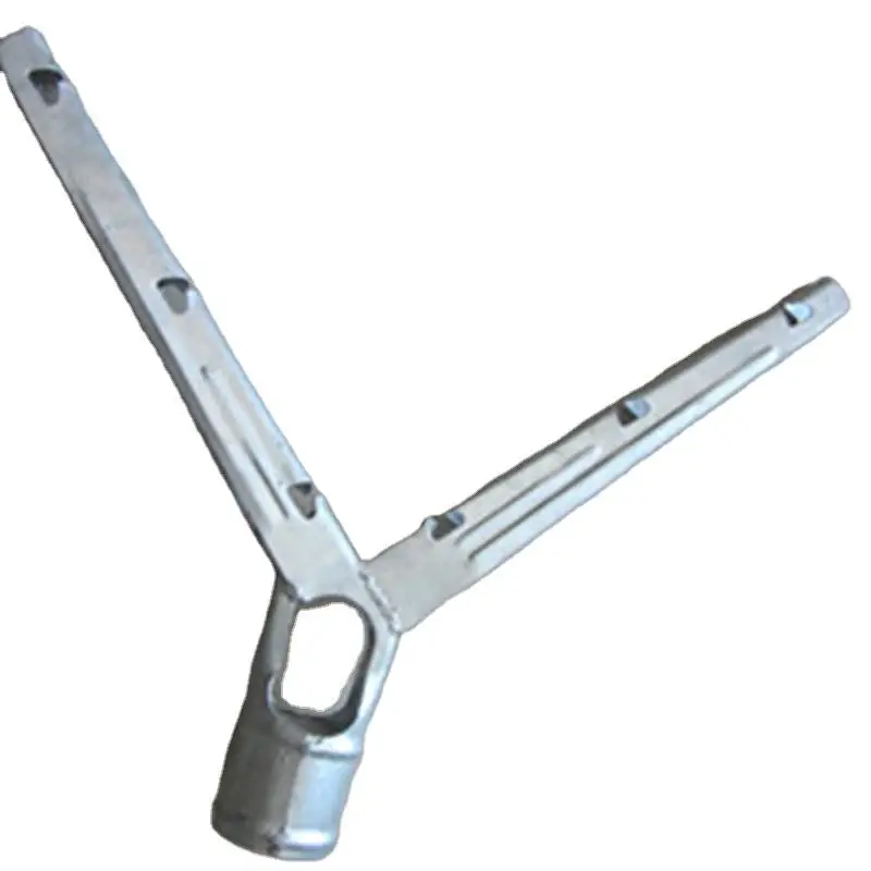 Chain Link Fence double Barbed Wire Arms/Galvanized Barb Wire Extension Arms