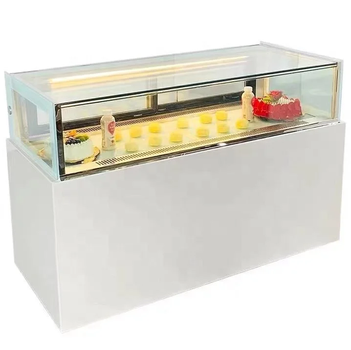 +12 degree Chocolate display cooler / Bakery Macaron dessert display fridge with drawers