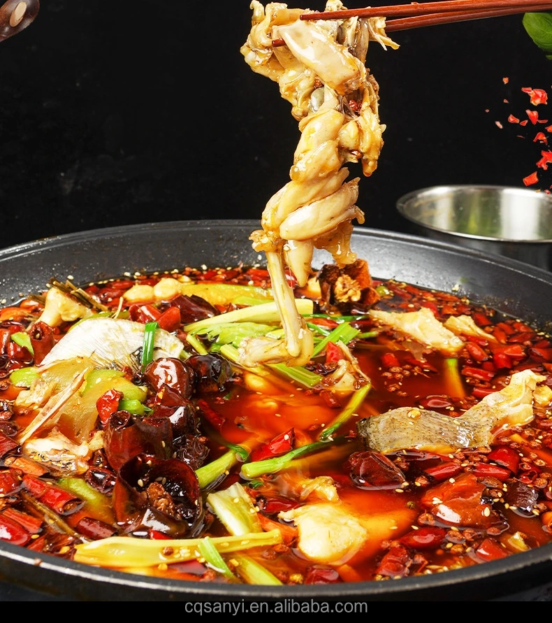 Factory Catering Package Hot Pot Seasoning Fish Frog Legs Condiments Strong Aroma Cooking Seafood Base Boiled Fish Seasoning