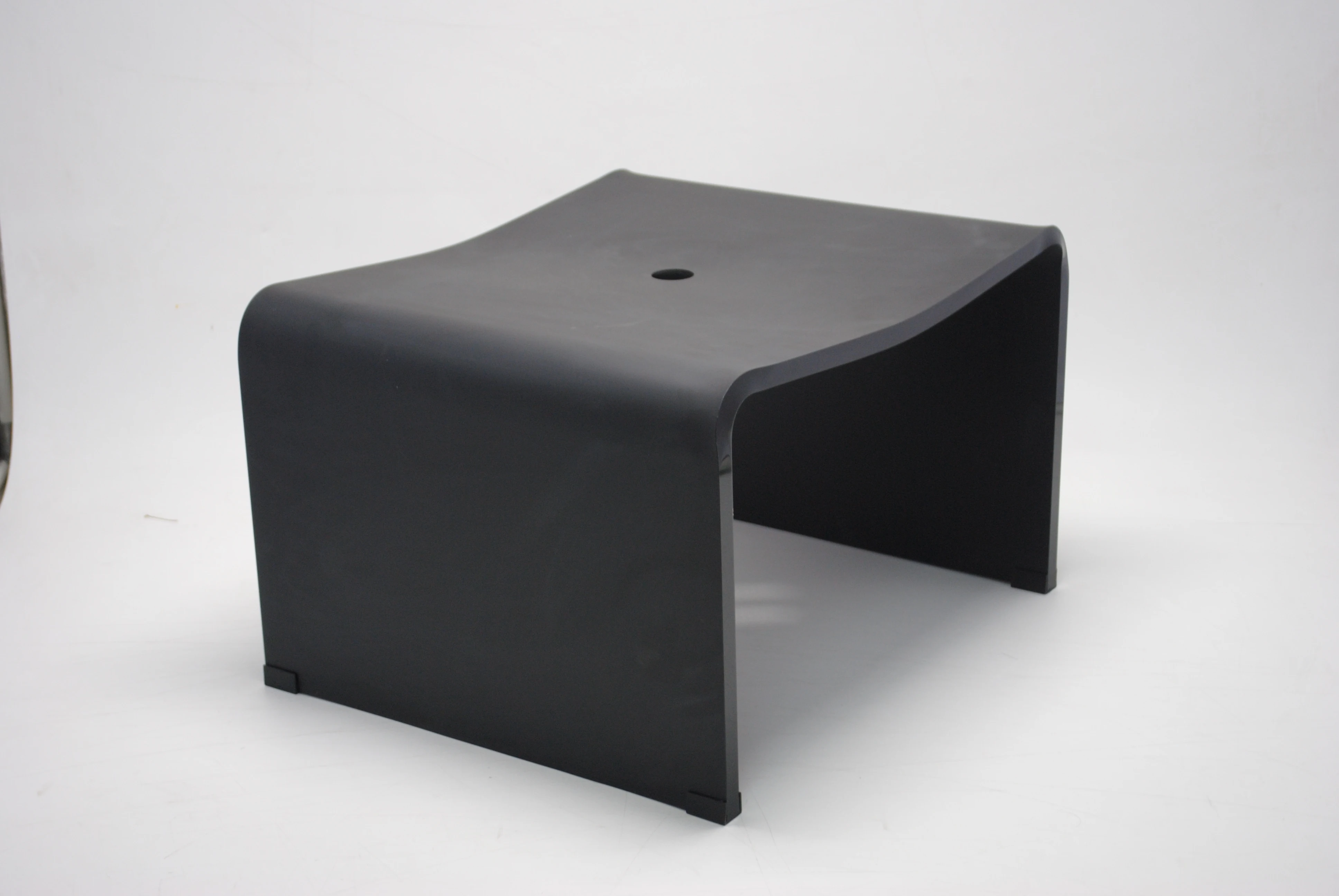 Acrylic Shower Bench Thick Shiny Acrylic Stools Transparent Lucite Bathroom Shower Seat