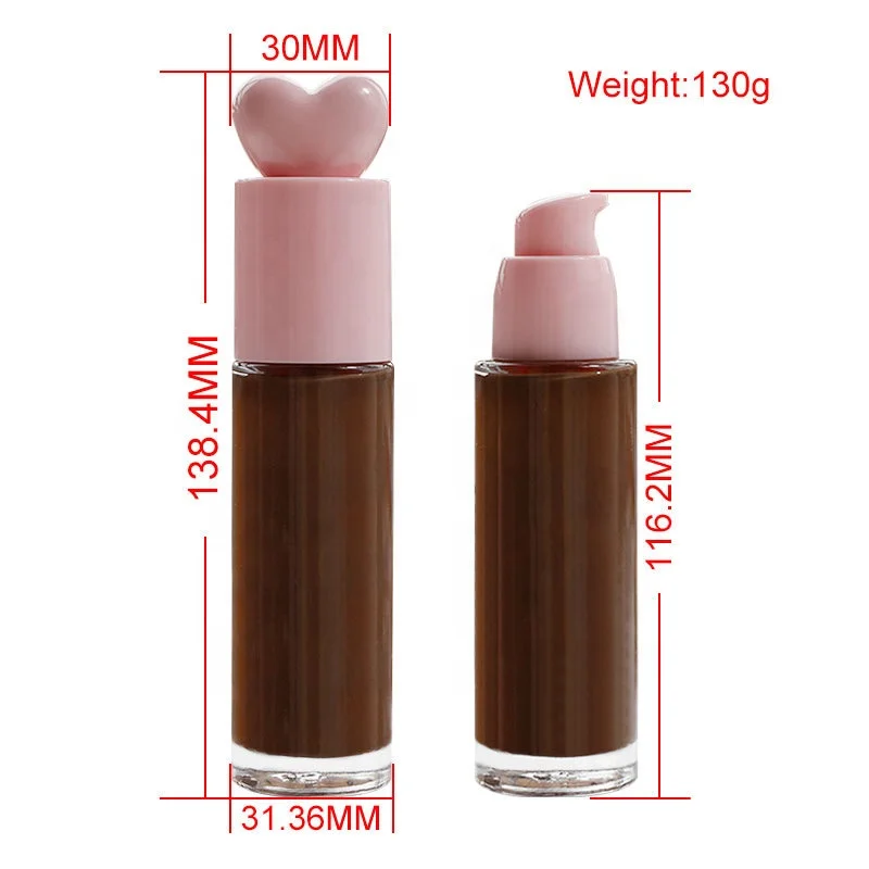 Private Label Custom Logo Cosmetic Foundation Makeup Foundation Liquid Makeup Liquid Foundation