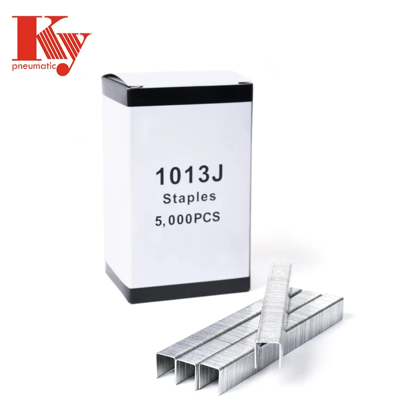 China Wholesale 1010J/1013J/1016J/1019J/1022J Staples Pin Of Varying Sizes Pneumatic Staples For Furniture