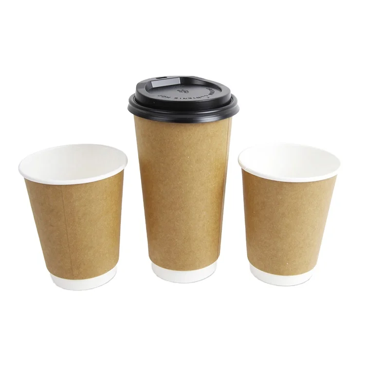 manufacturer double wall custom printed hot drinking bubble tea disposable compostable paper coffee cup