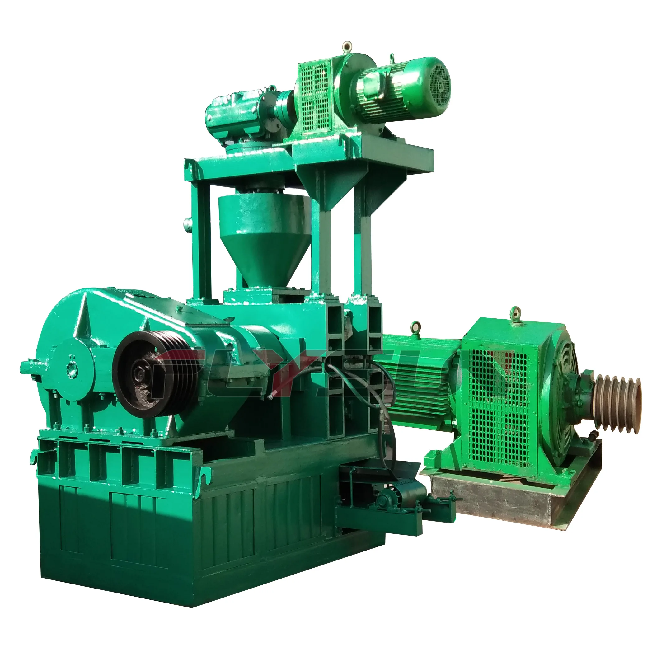 Automatic Ball Press Making Equipment Alumina Lime Powder Cryolite Bauxite Ball Pressing Machine