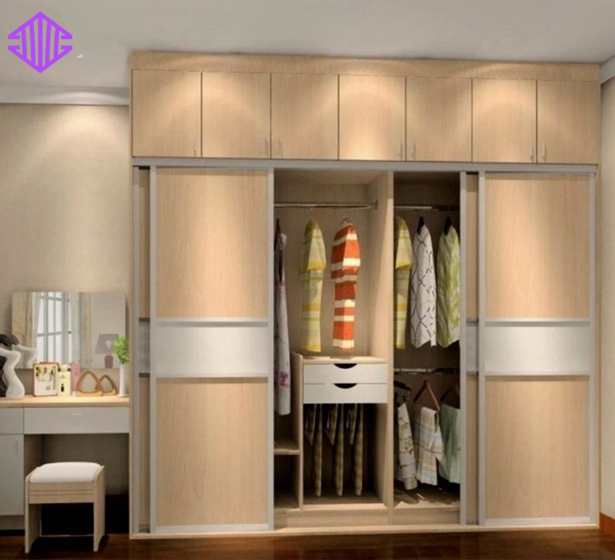 Global bestseller  Multi functional intelligent wardrobe, one click to organize your fashionable life!