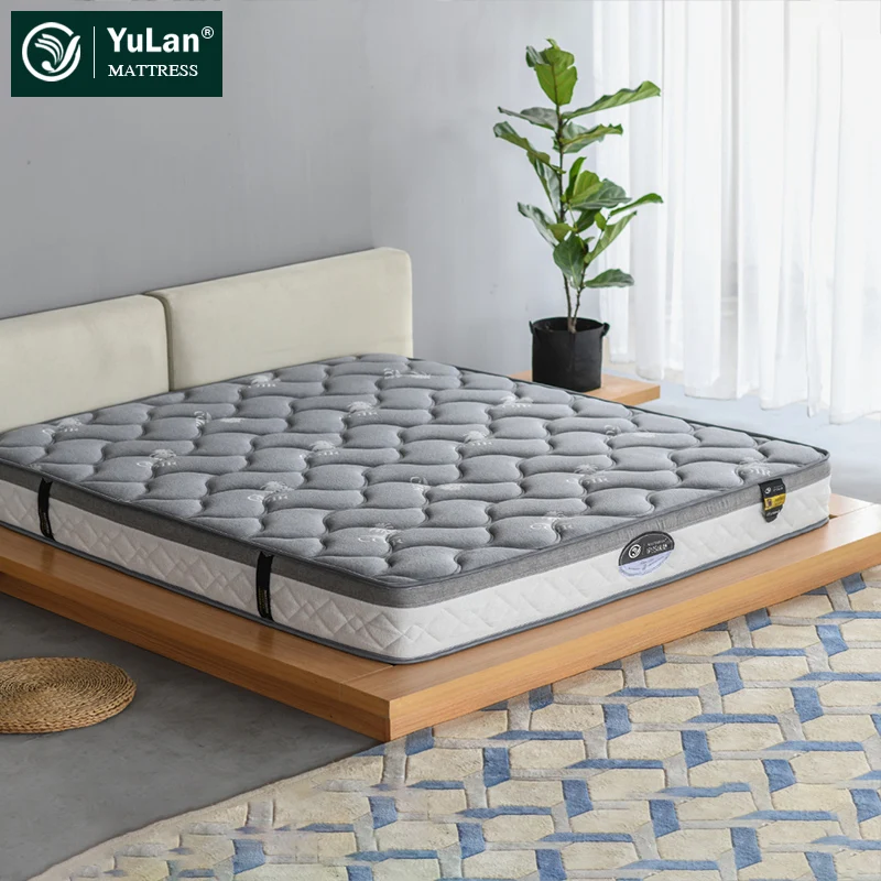 Sleepwell Bamboo Charcoal Fiber Natural Latex Mattress Topper 9 Zoned Pocket Spring Spinal Care Royal King Size Mattress