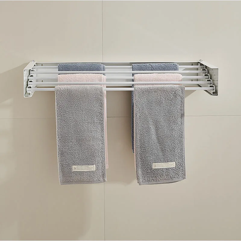 Hot Sales New Design Household Drying Rack For Clothing Wall Mounted Collapsible Foldable Clothes Drying Rack