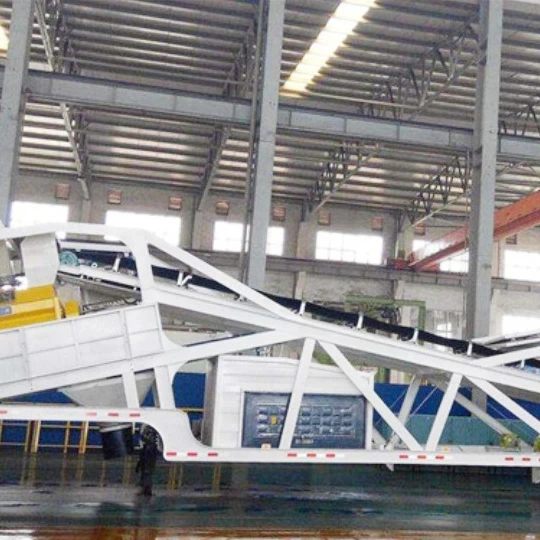 Small cement mixer YHZS60 mobile batching plant with concrete pump Mobile mixing plant 3.8m discharge height