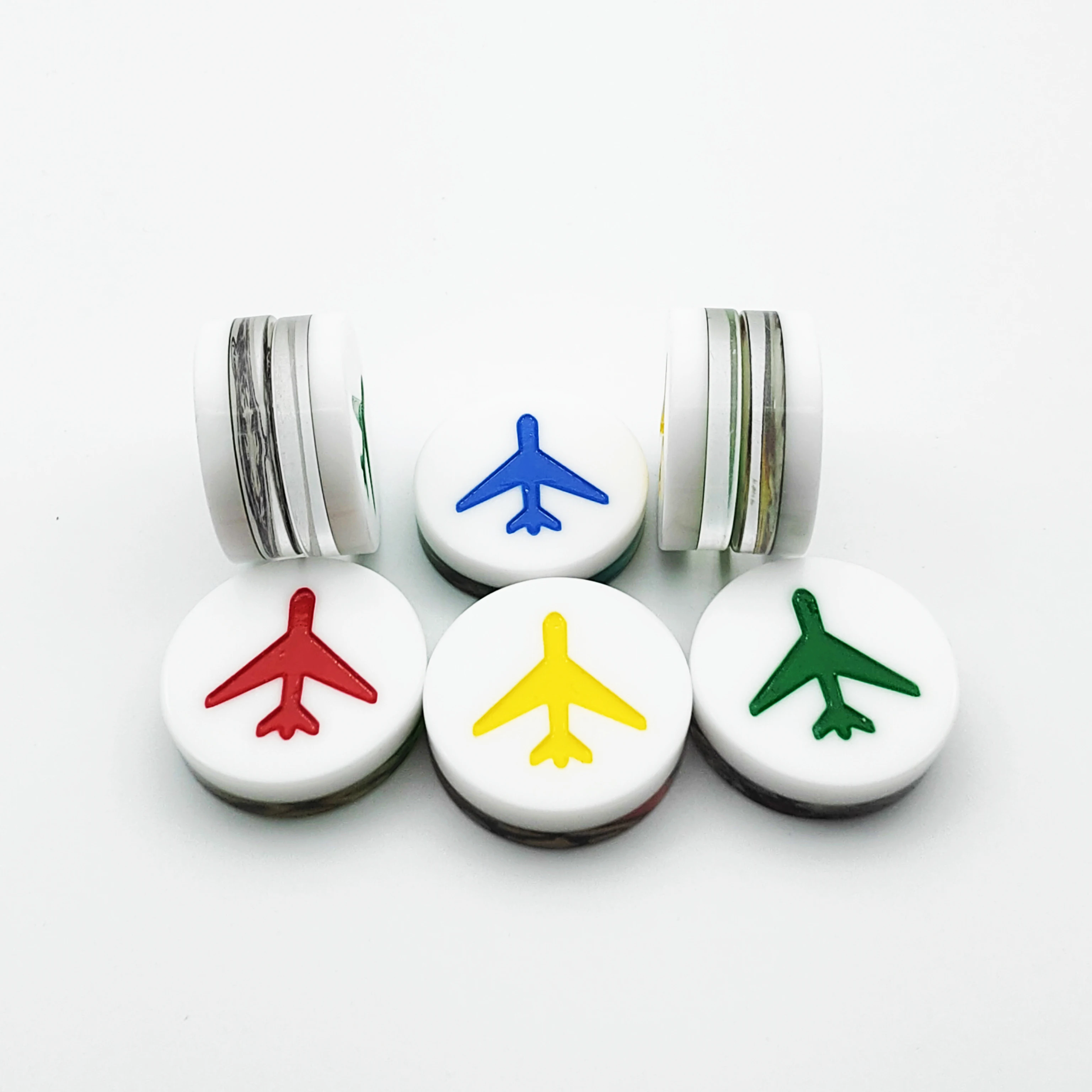 Plastic Checker pieces Aeroplane chess