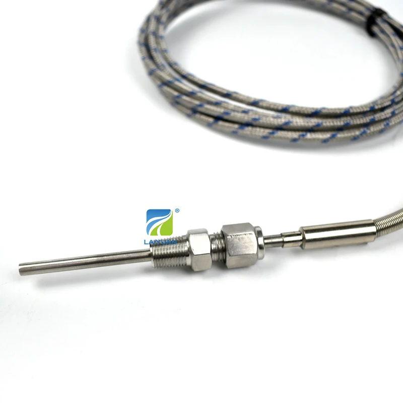 Laiyuan Industrial Gas Oven 4*80mm Threaded K Type Thermocouple