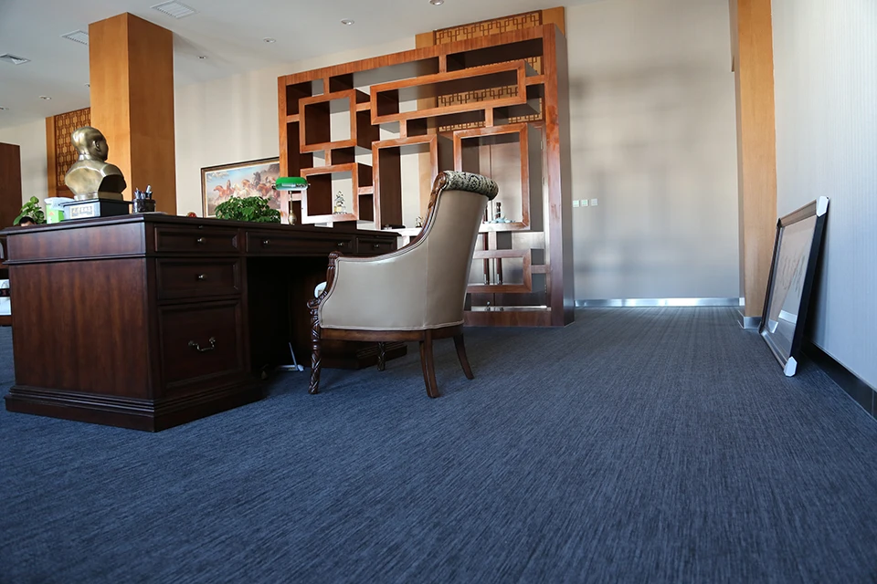 PVC Vinyl Flooring Modern Woven Vinyl Flooring Tiles