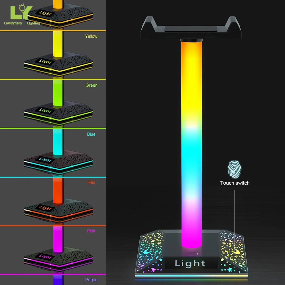 3D Sunset Atmosphere Lamp Color Changing Mood Rgb Light With Music Switch For Mercedes