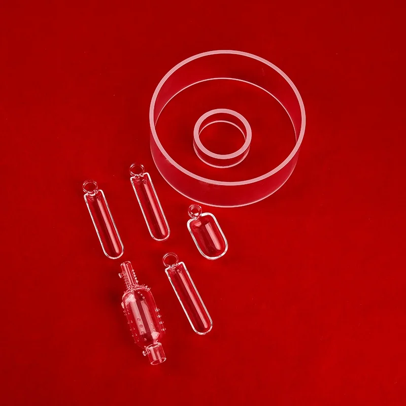 Customized laboratory high-quality corrosion-resistant quartz instruments