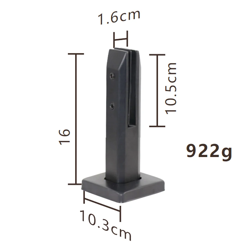 Decorative SS304 Black Gold Sliver Spigot Glass Stair Railing Spigot Glass Railing