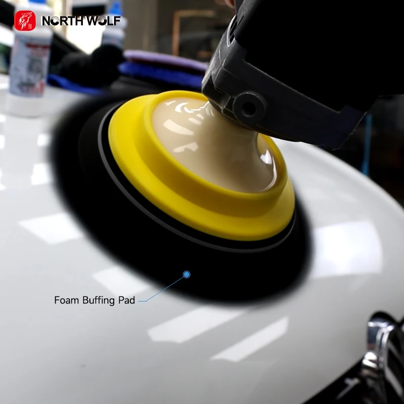 Rotary Soft Edge Hook and Loop Backing Plate 5Inch Polisher Backing Plate High Quality Rubber Backing Disc