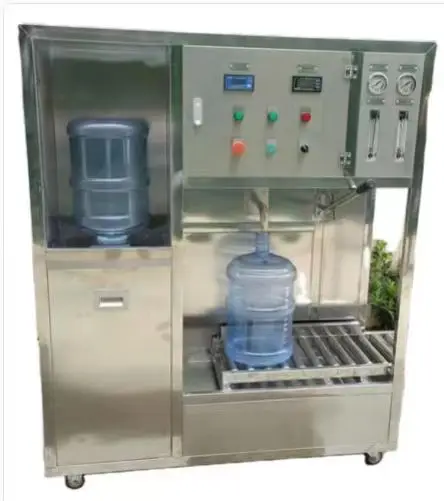 Hot sale  Manual Mode  5 gallons bottle water machine  wash bottle water  filling machine capping machine in guangzhou