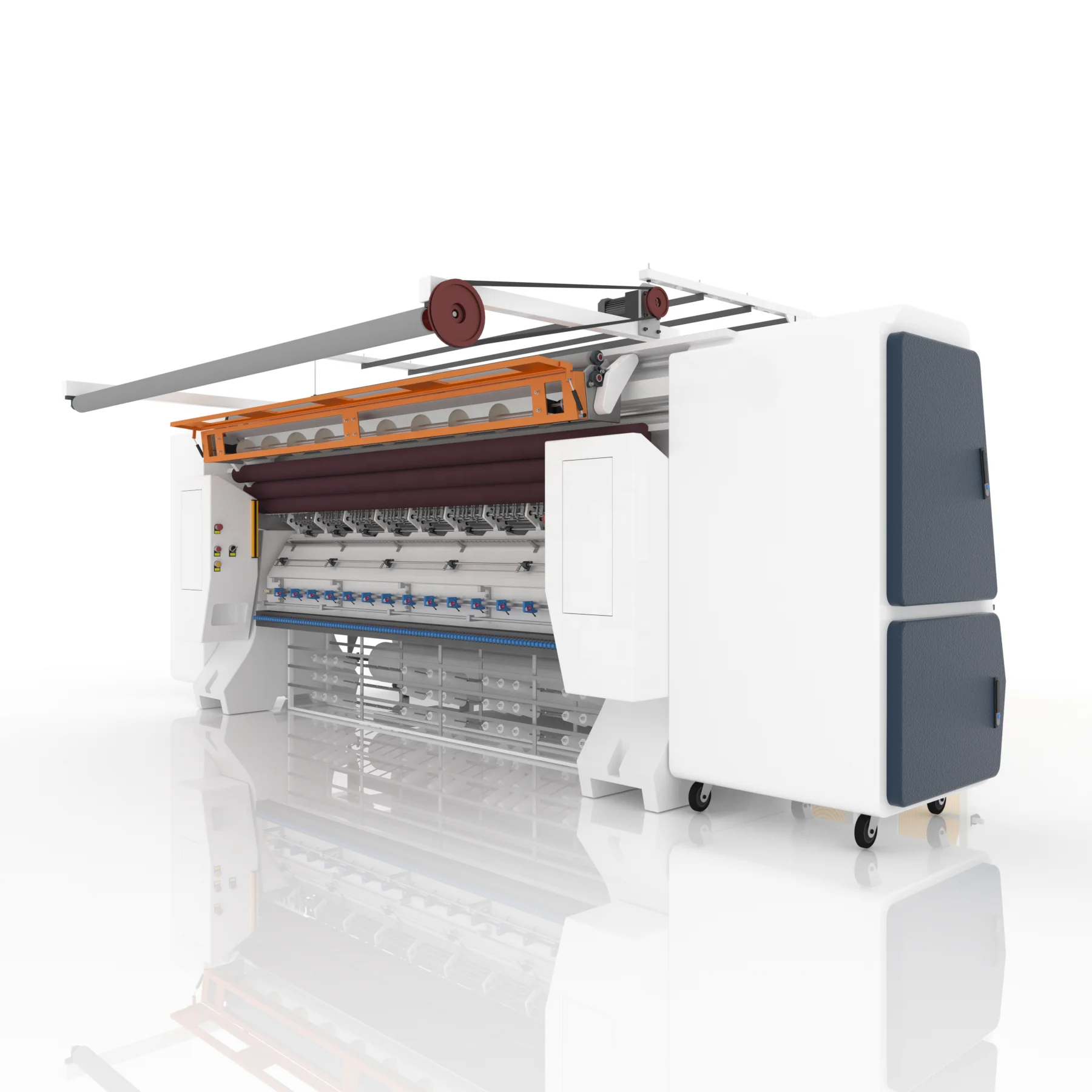 Genmxa высокоскоростная компьютеризированная стежка многоигольные стегальные машины для производства матрасов матраса машина завод