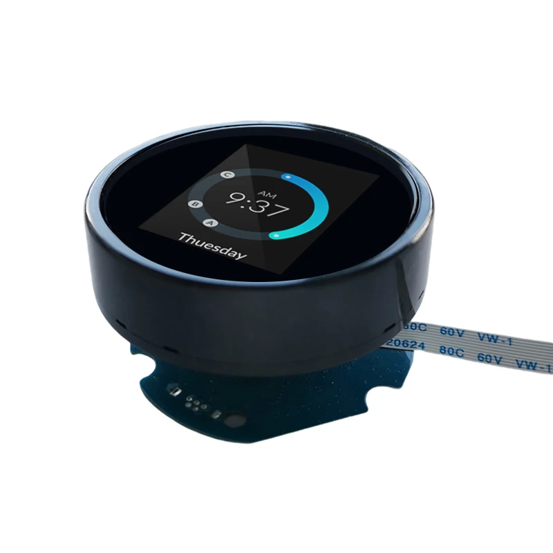0.85 Inch Knob Switch Screen UART Knob Smart Circular Round Oled Display Control Panel Tft Lcd Module Display Knob