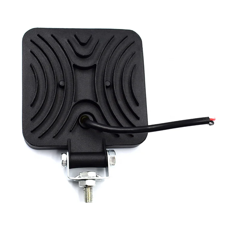 Factory direct style 9-36V Square aluminum 4inch 27w led work light for truck tractors offroad atv OEM laser logo