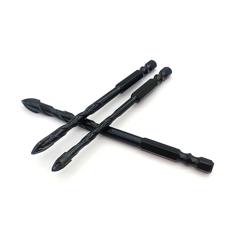 Hexagonal Tungsten Carbide Drill Bit Set Diamond Core Drill Bits for Glass Marble Creamic Tiles