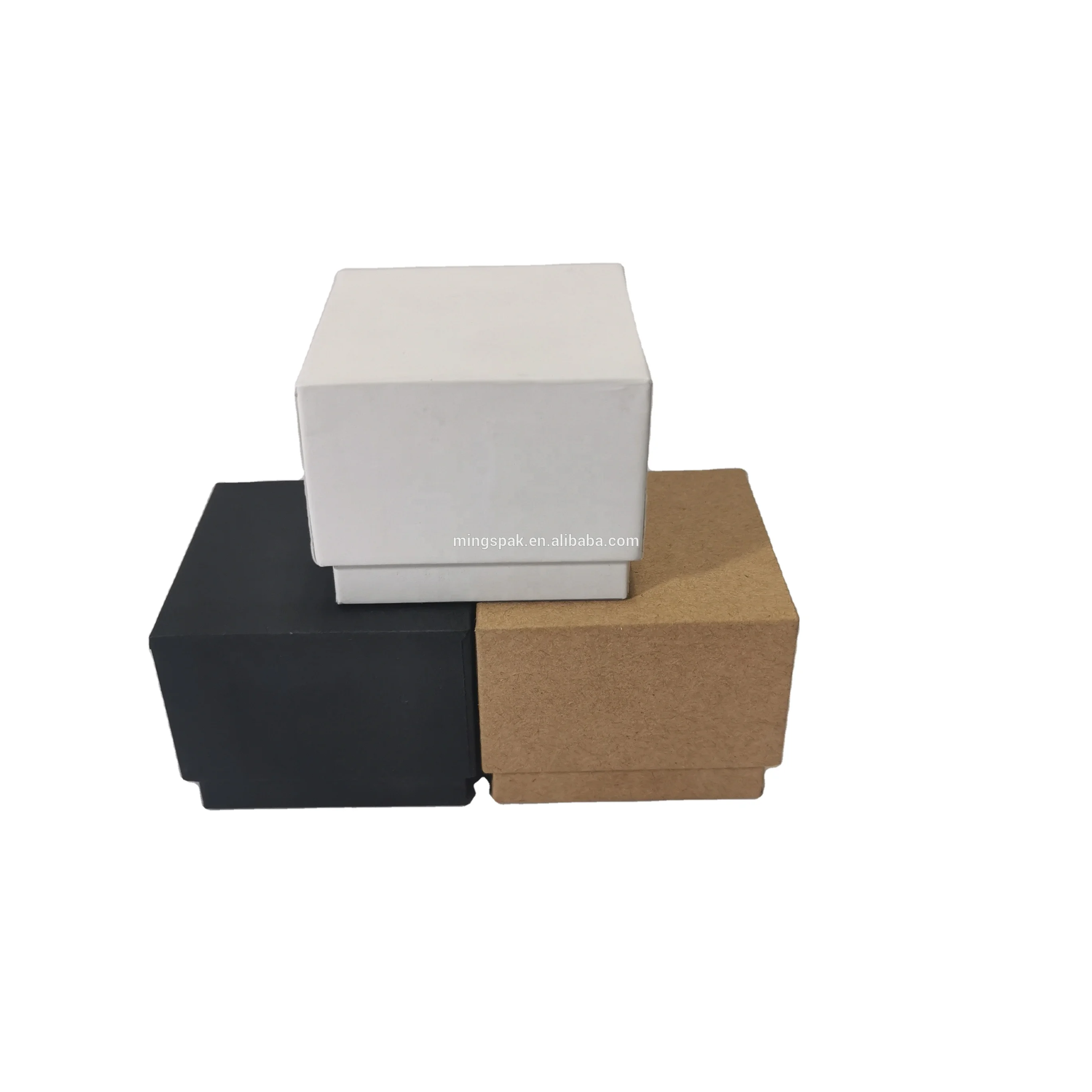Luxury  packaging custom logo Ring box with FOAM tray insert