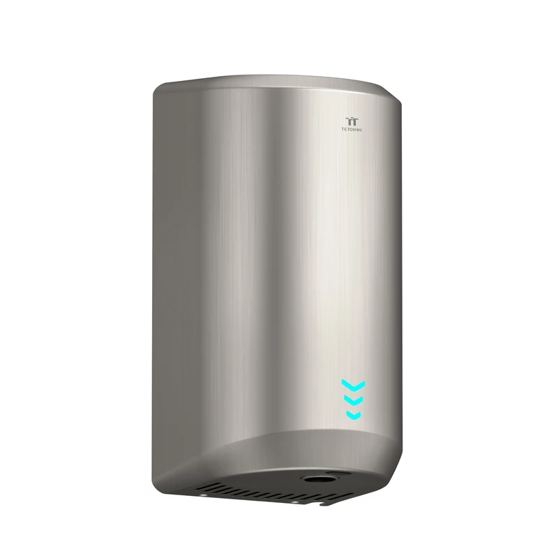 Tetch Kuaierte 2024 новейшая нержавеющая сталь ABS высокоскоростная 220 В 110 Автоматическая сенсорная сушилка для рук коммерческого туалета