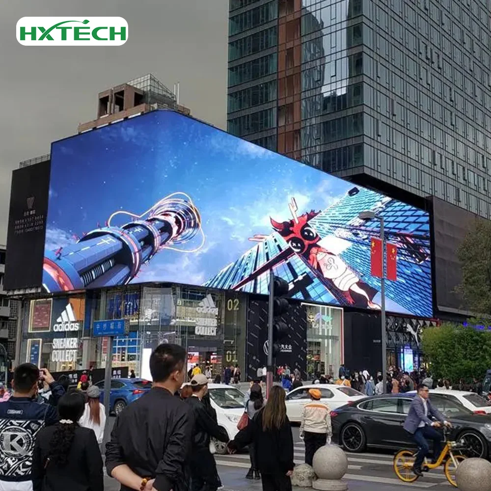 HXTECH Outdoor 960X960mm Led Naked Eye 3D Display Screen High-resolution 3D Video Wall