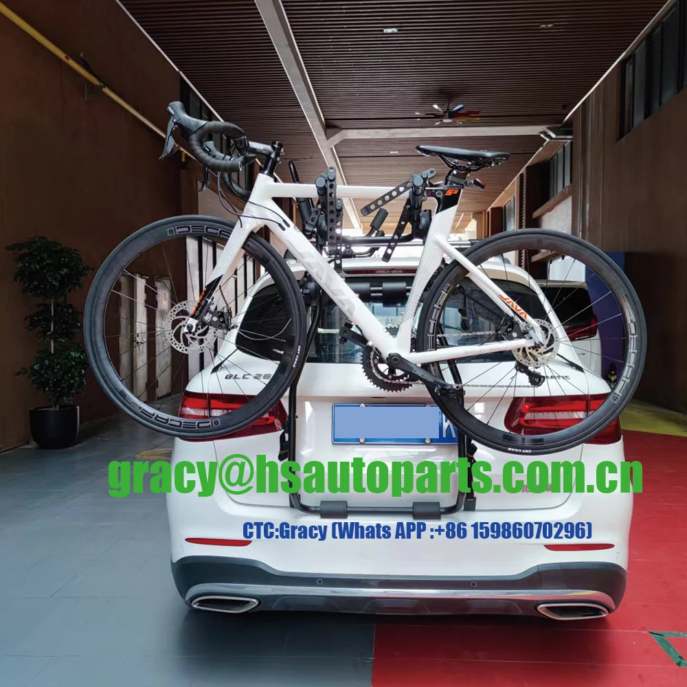 bicycle accessories 3 bike car cycle carrier Car Rear Mounted Bicycle Rack Carrier