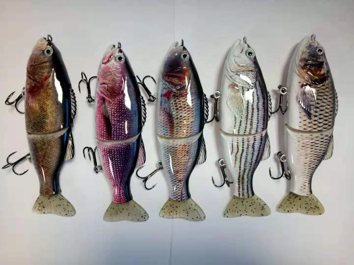 Lures Making Supplier Hard Plastic Body Bait Fishing Lures Single Joint Fat Body Slide Gliding Bluegill Glide Bait