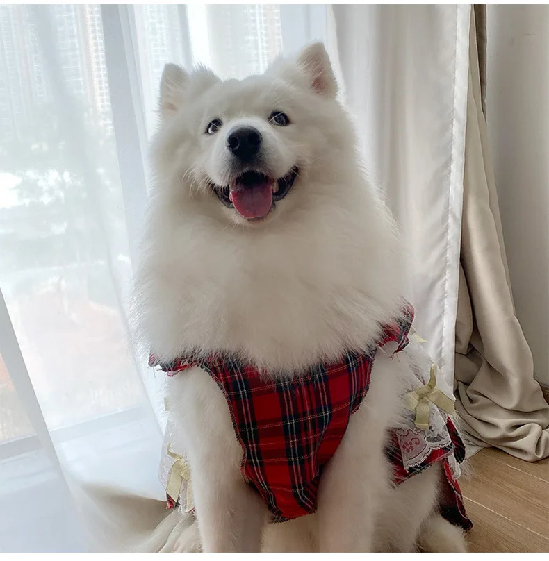 Рождественское платье для собаки