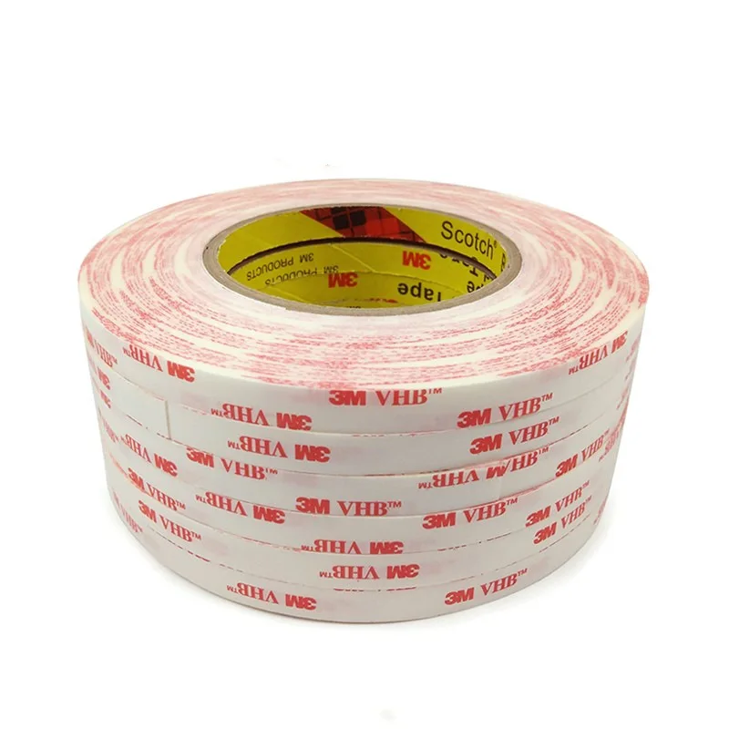 VHB tape 4932 4952 White 33m double sided adhesive VHB Acrylic Foam Tape For Low Surface Energy