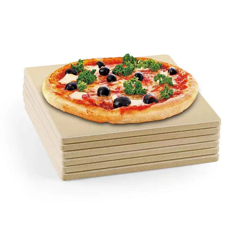 33*33cm Cordierite Baking Pizza  Stones For Gas Grill and oven
