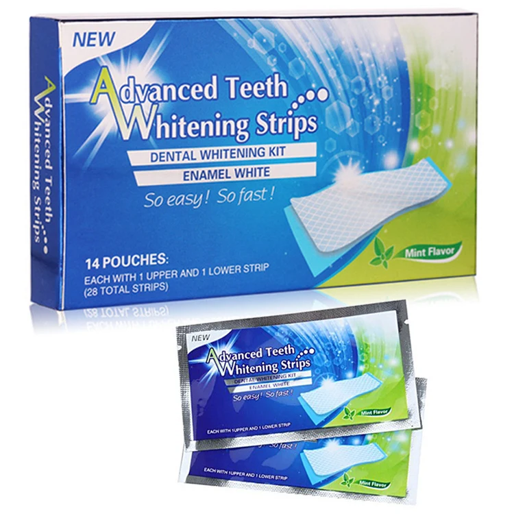 Wholesale Organic 28 strips personalized whitening strips for teeth