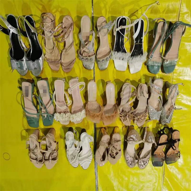second hand ladies shoes used ladies heels shoes stock