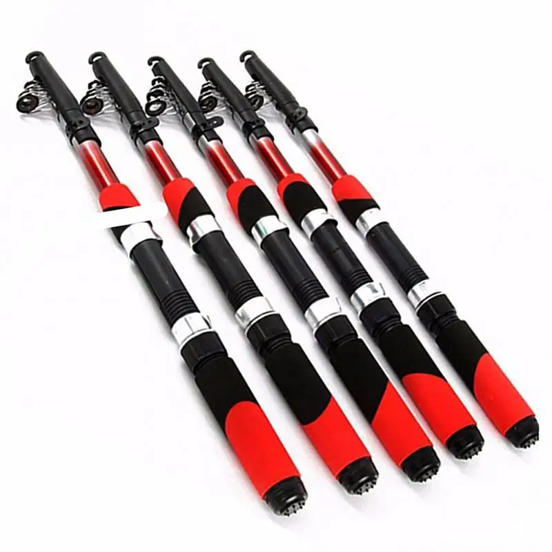 2.7m Fiberglass Ice Fishing Pole Telescopic Fishing Rod