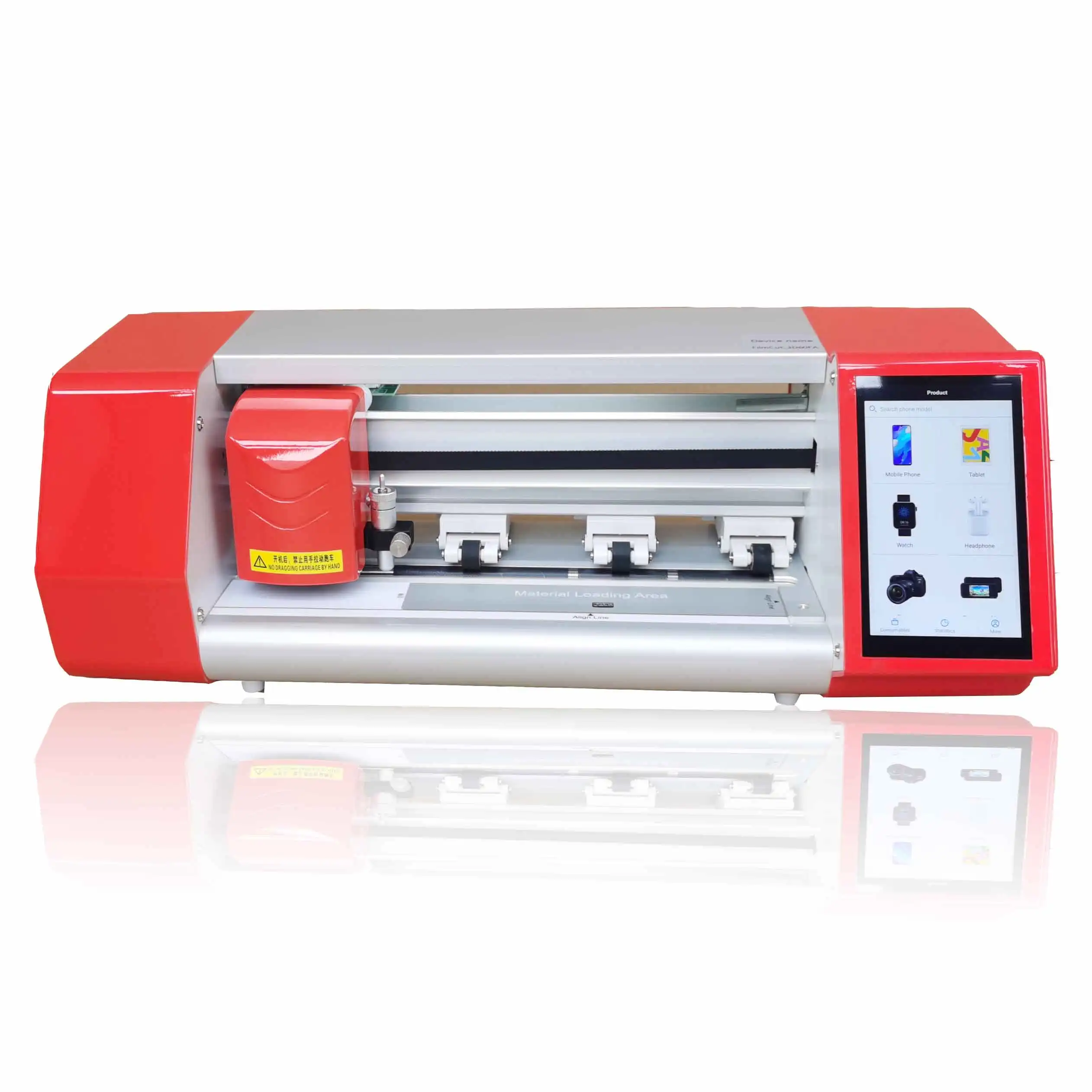 2023 Diy mobile cell phone hydrogel screen protector custom print and cut intelligent tpu film guard cutting machine cutter