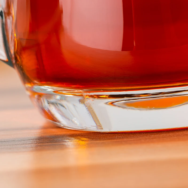 Eco Friendly Products 2024 Tea Mugs Glassware Water Glass Transparent Water Glass With Lid Handgrip