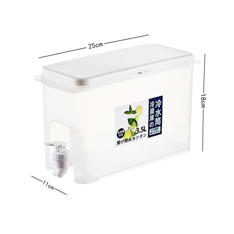 Горячая Распродажа 2021, Бытовой Холодный чайник большой емкости с краном, креативный пластиковый мешок для сока и молока, льда