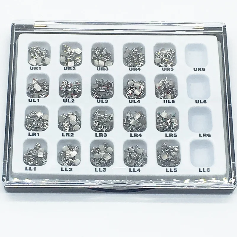 Ортодонтическая щеточка металлический рот 0,018 Bondable мини MIM кронштейн