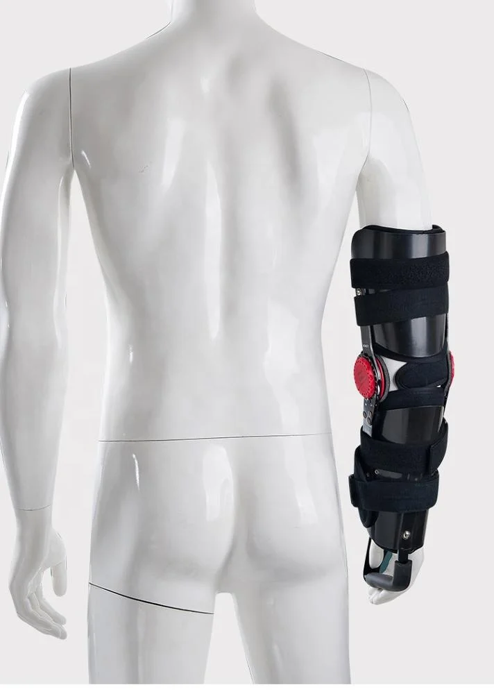 full motion  physical therapy hinged  adjustable medical elbow support brace immobilizer splint orthosis equipment for fracture