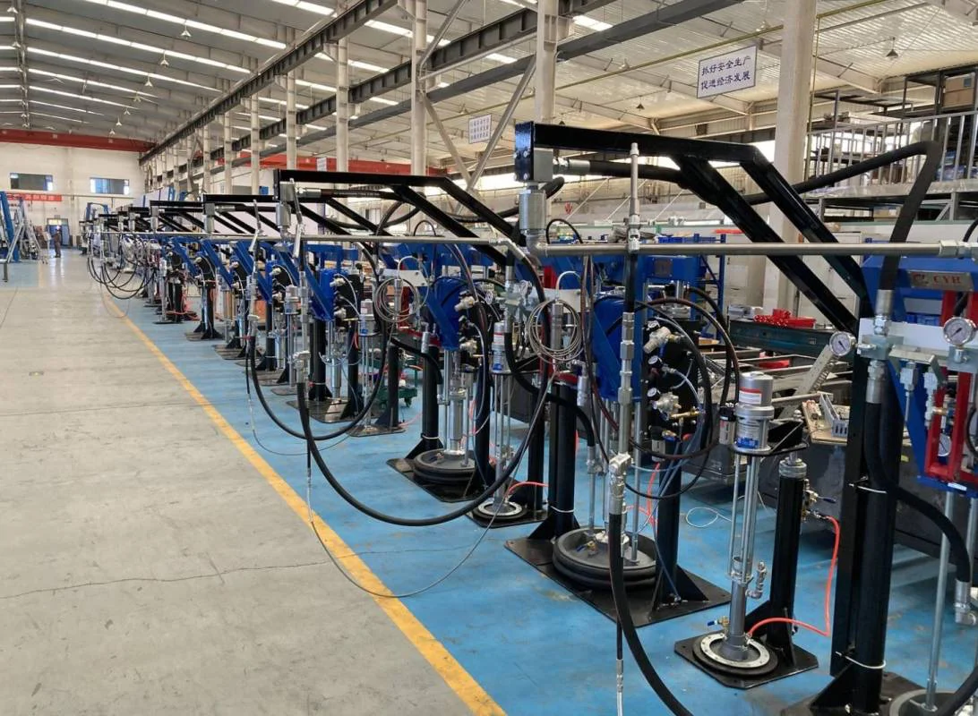 Insulating Glass Gluing Machine Pump Pneumatic Two Component Sealant Extruder Silicone Polysulfide Glue