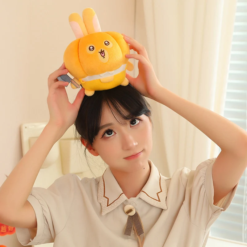 Christmas decoration cute pumpkin plush toy for children Easter doll bgpendant stuffed PP cotton plush pumpkin toy