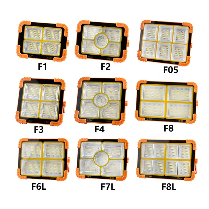 High brightness outdoor portable solar emergency light camping light LED solar flood light