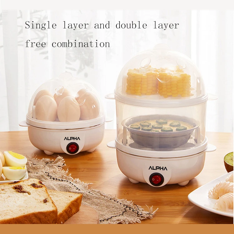 Double-layer egg steamer Household multifunctional electric eggs