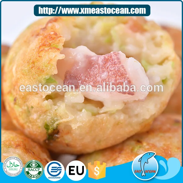 Chinese manufacture delicious frozen octopus ball takoyaki
